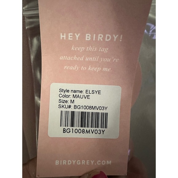 NWT Birdy Grey ELSYE Mesh Mauve - Medium - Picture 5 of 5
